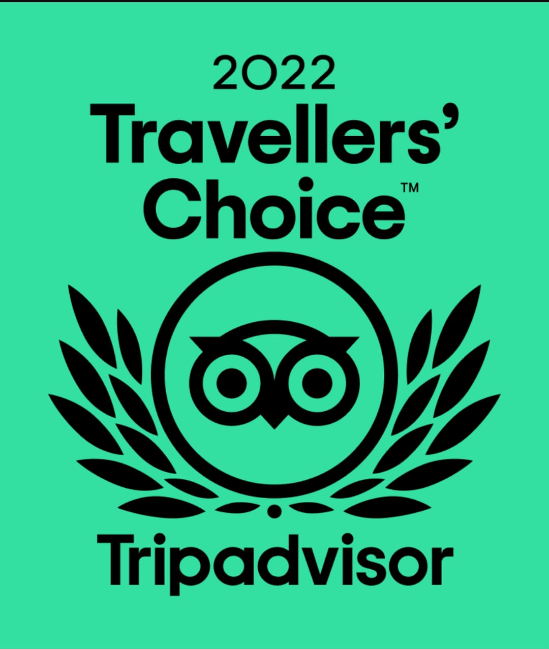 Tripadvisor certificate for 2022 Tripadvisor certificate for 2022
